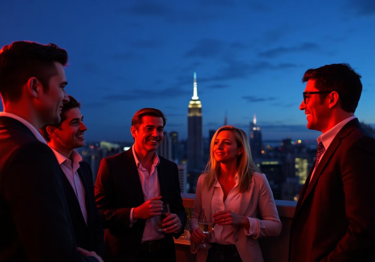 Founders Networking Rooftop